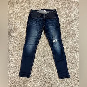 Old Navy Maternity Side Panel Rockstar Skinny Jeans Size 6